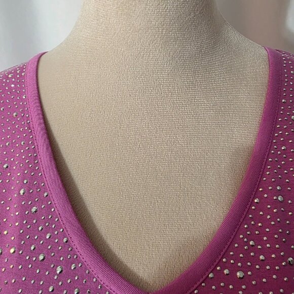 Design History Lilac w/beads at front New w/tag T556 - Picture 4 of 6